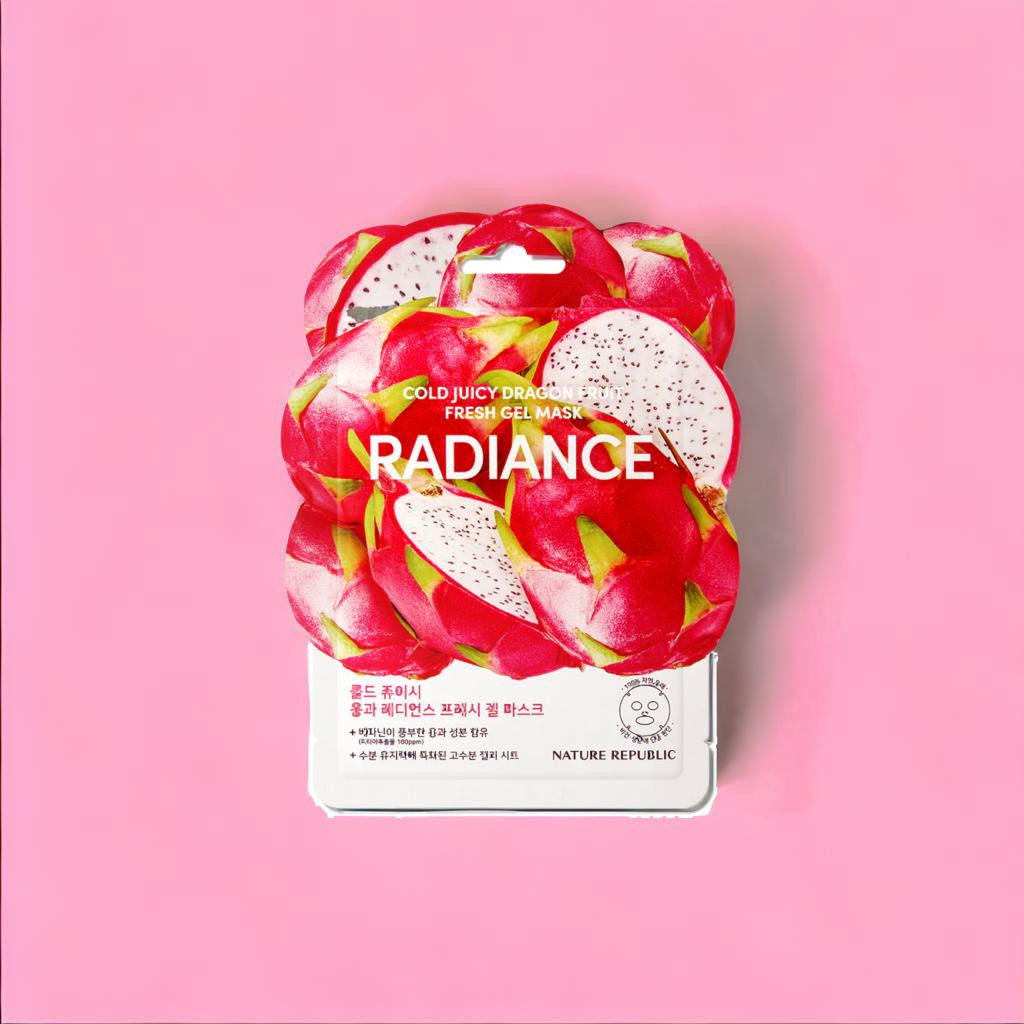 Cold Juicy Dragon Fruit Fresh Gel Mask (Radiance) - Nature Republic