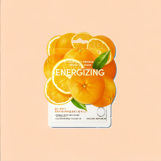 Cold Juicy Orange Fresh Gel Mask (Energizing) - Nature Republic