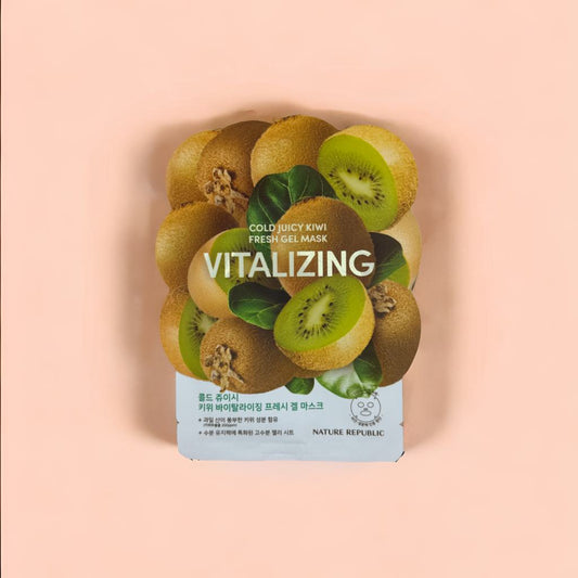 Cold Juicy Kiwi Fresh Gel Mask (Vitalizing) - Nature Republic